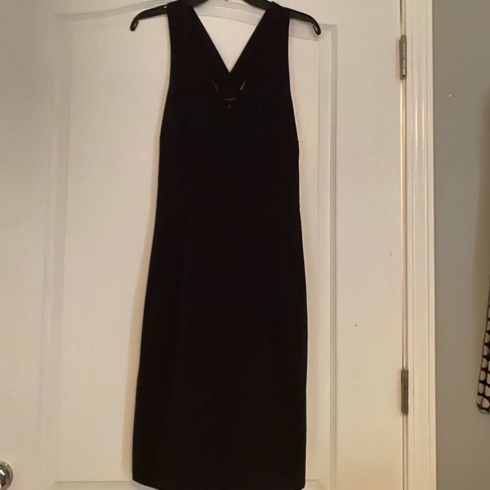 Black cocktail dress